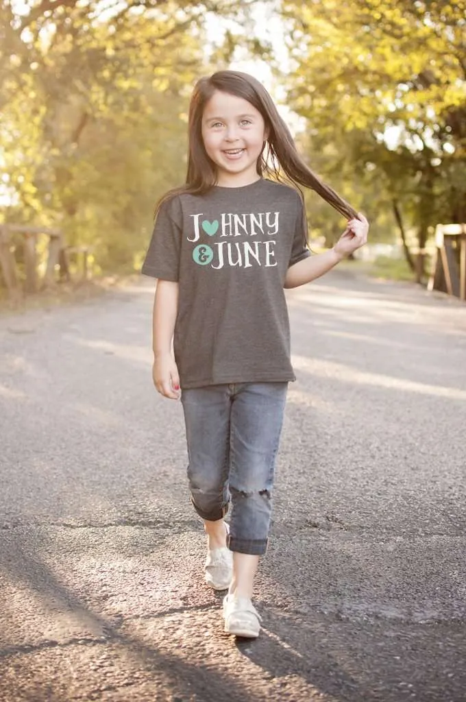 Johnny & June | Kid's T-Shirt | Ruby’s Rubbish®