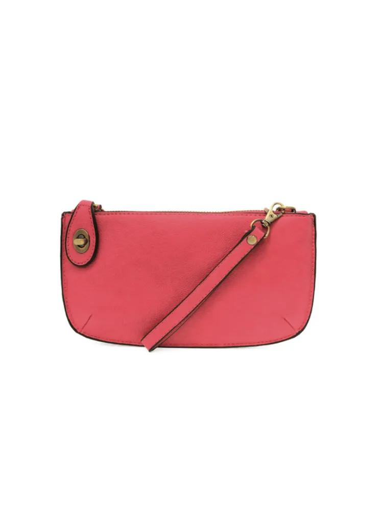Joy Susan: Mini Crossbody & Wristlet- Begonia