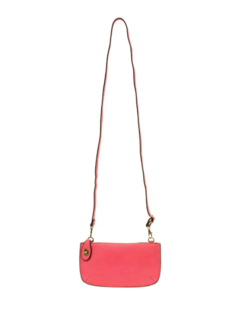 Joy Susan: Mini Crossbody & Wristlet- Begonia