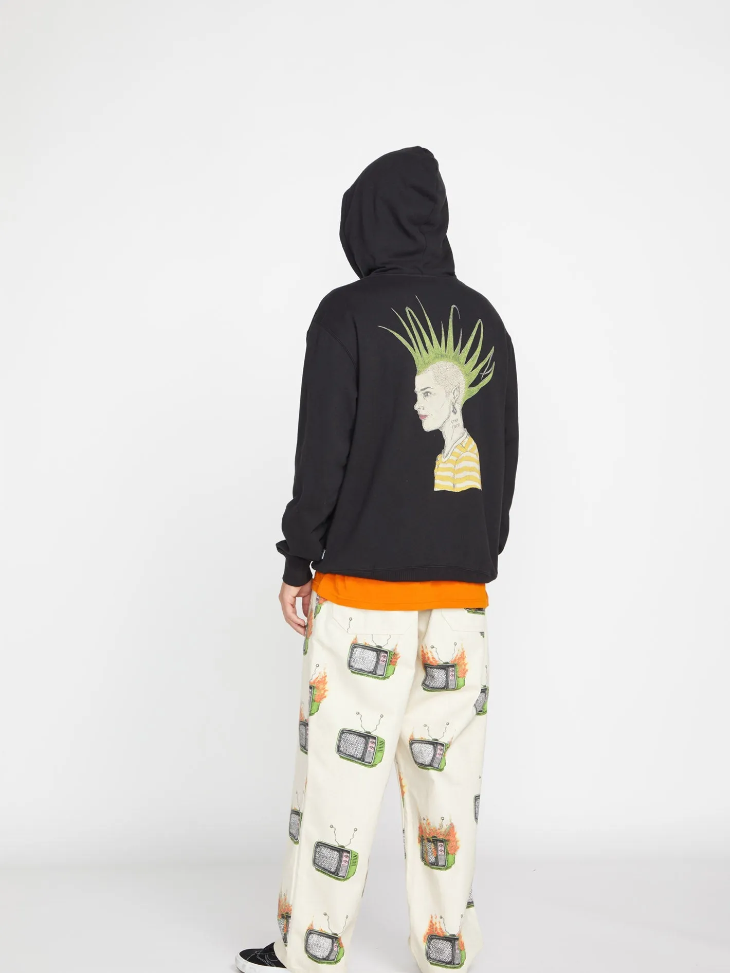 Justin Hager Kapuzenpullover - BLACK