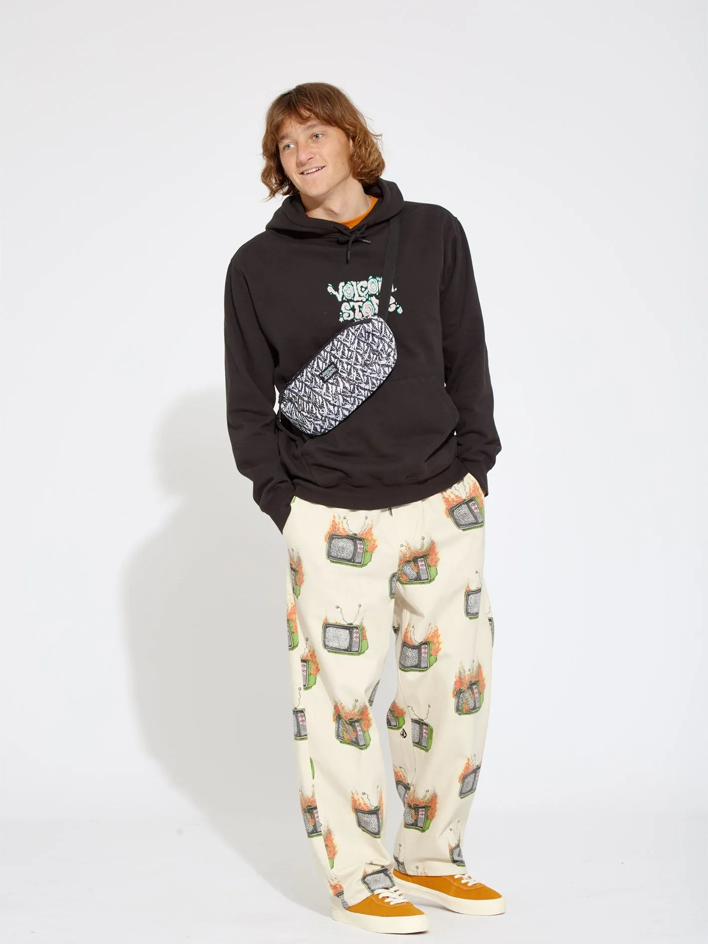 Justin Hager Kapuzenpullover - BLACK