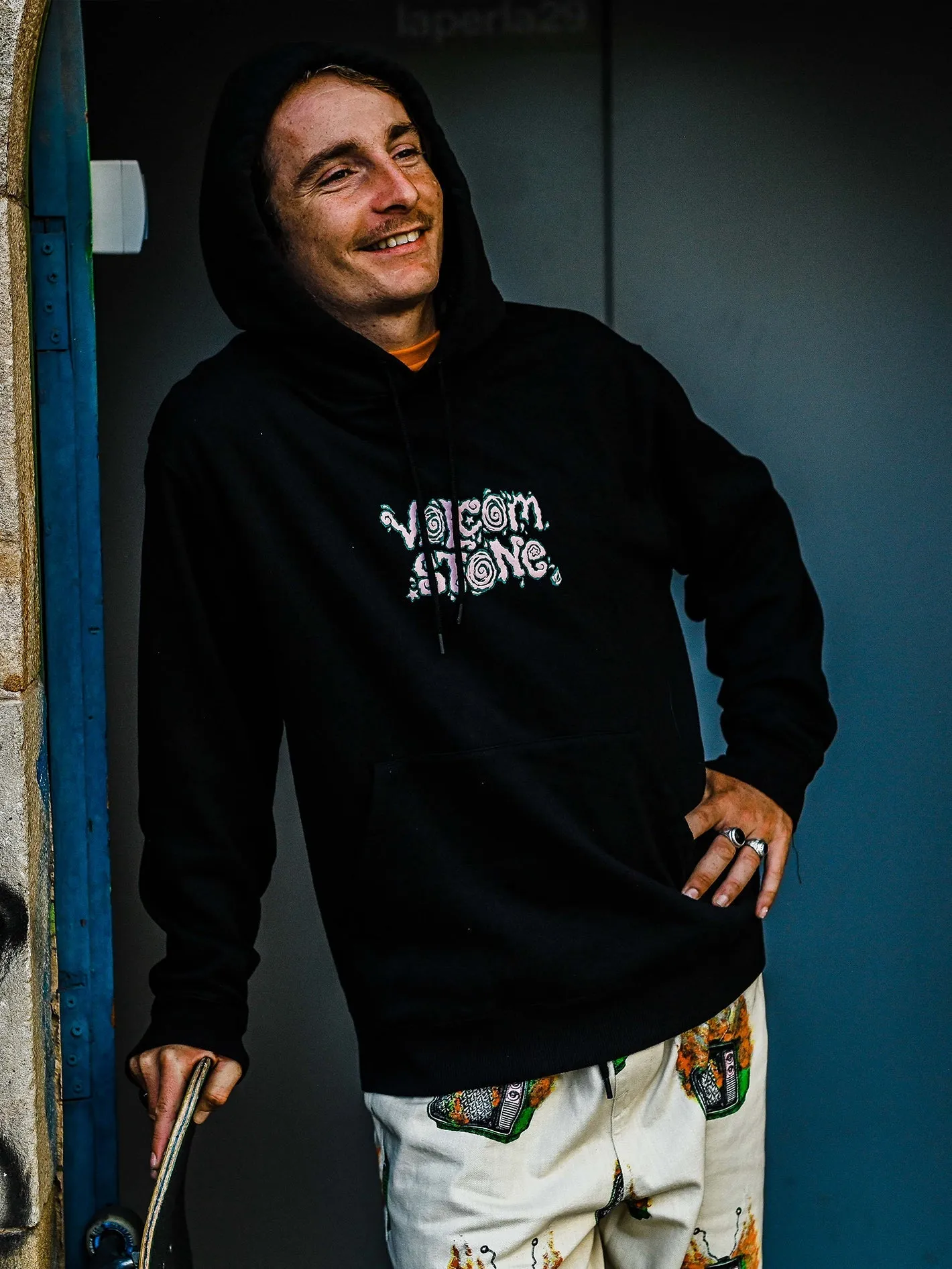 Justin Hager Kapuzenpullover - BLACK