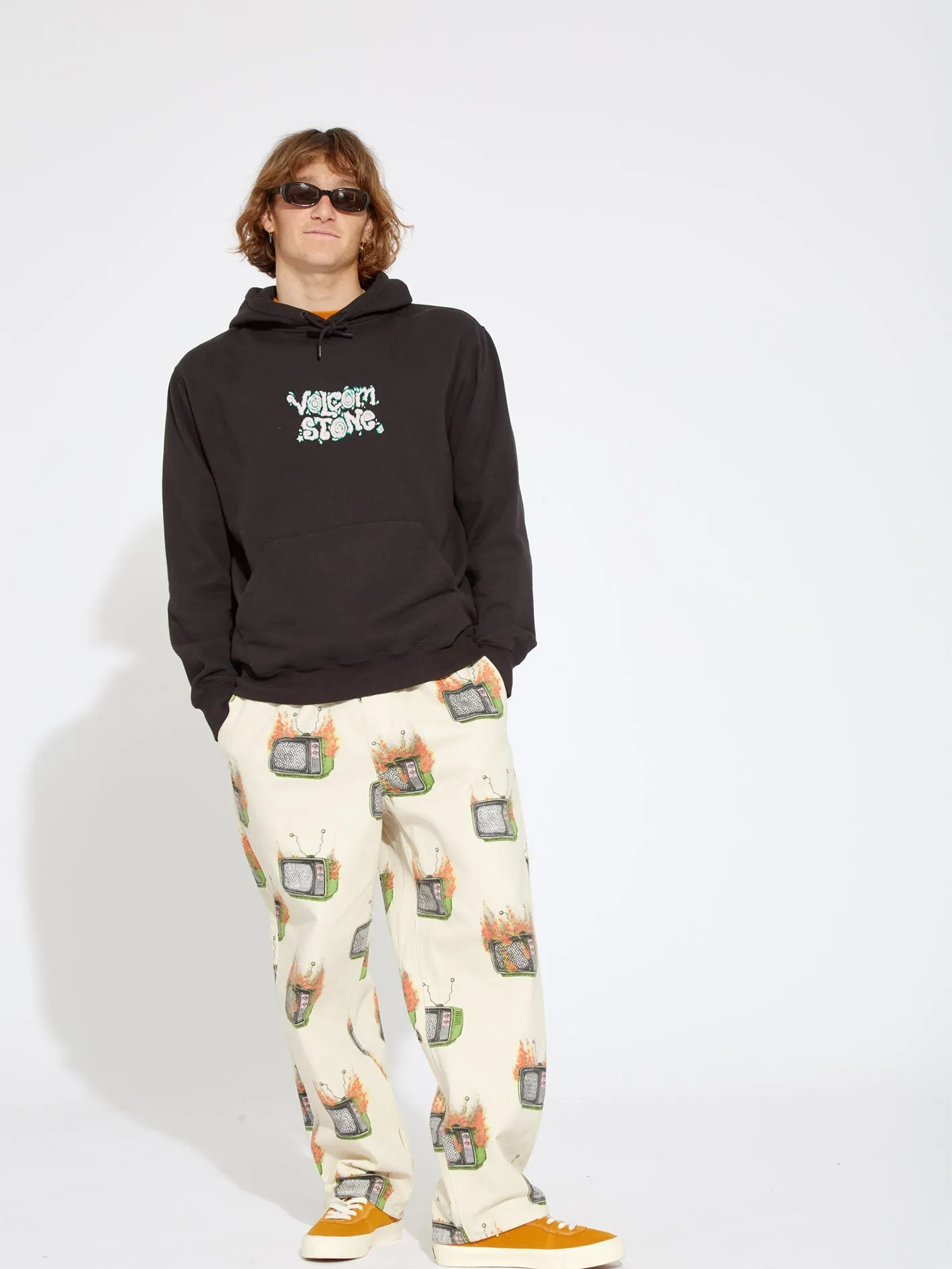 Justin Hager Kapuzenpullover - BLACK