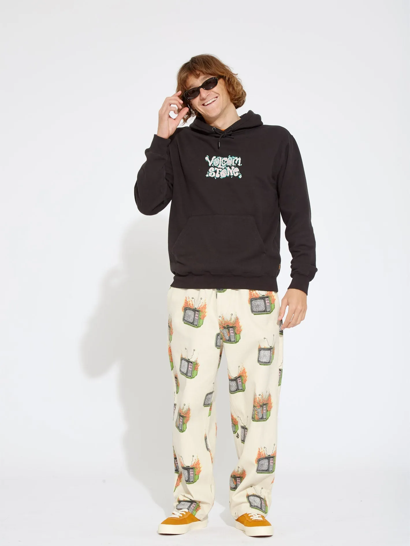 Justin Hager Kapuzenpullover - BLACK