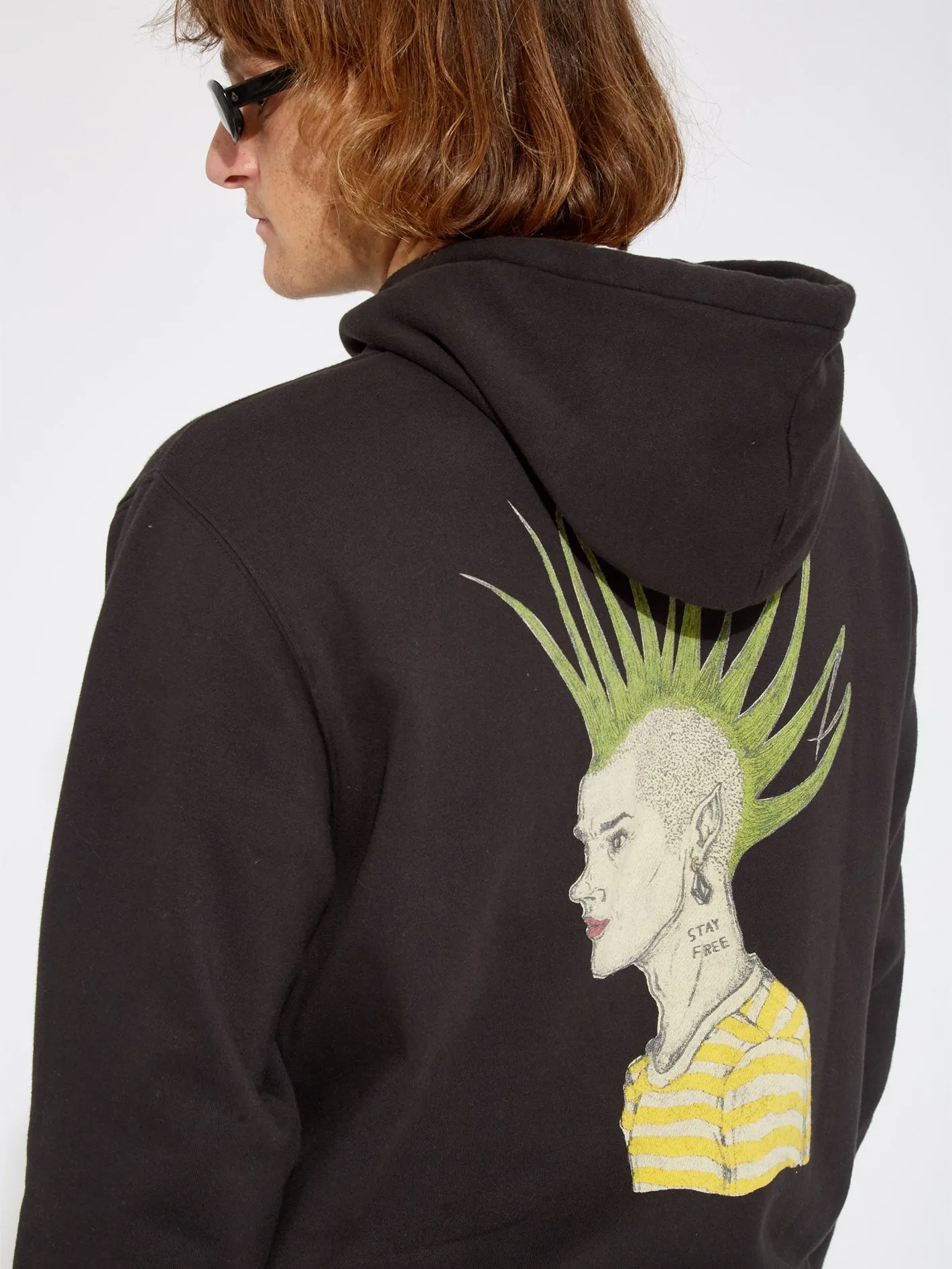Justin Hager Kapuzenpullover - BLACK