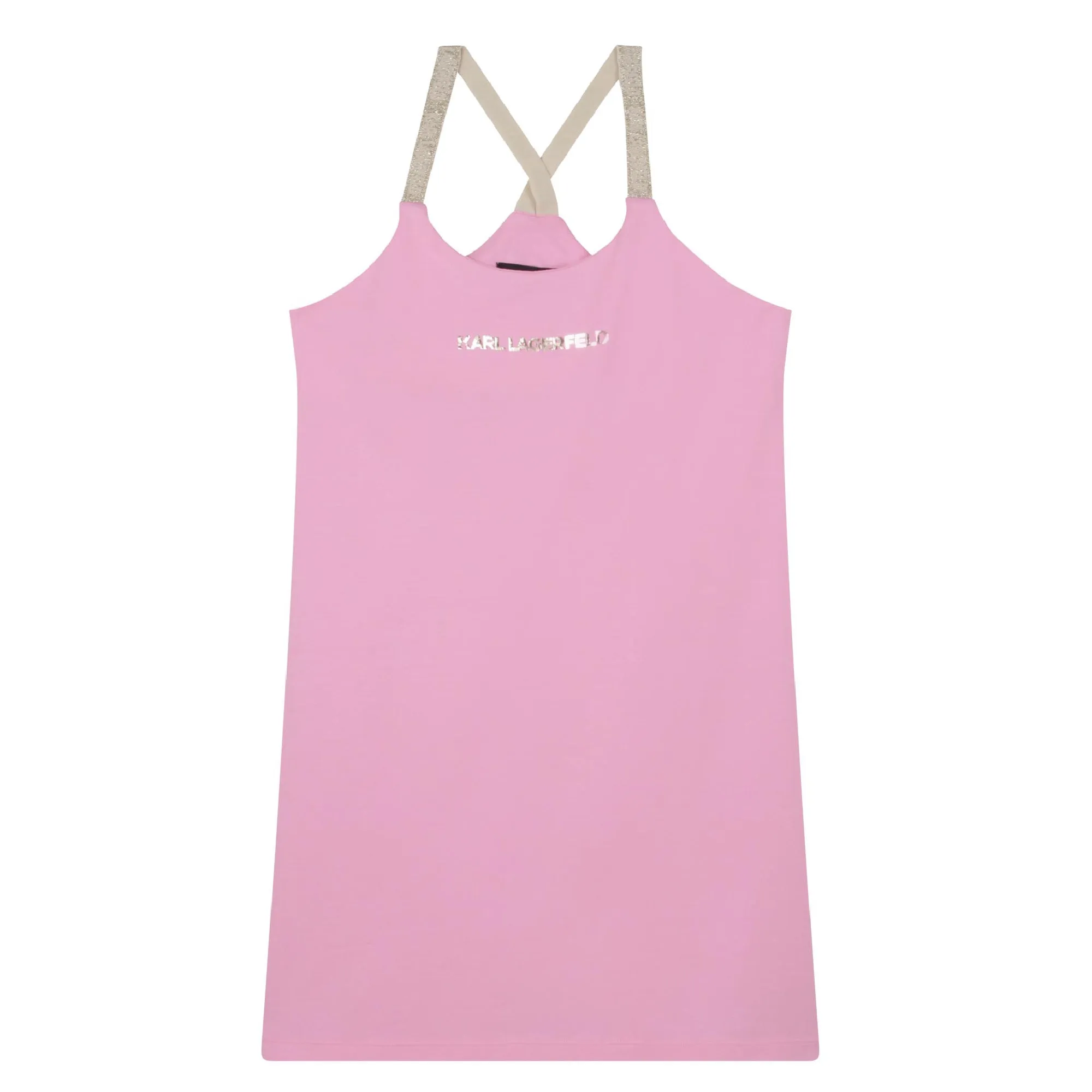 Karl Lagerfeld Pink Tank Dress