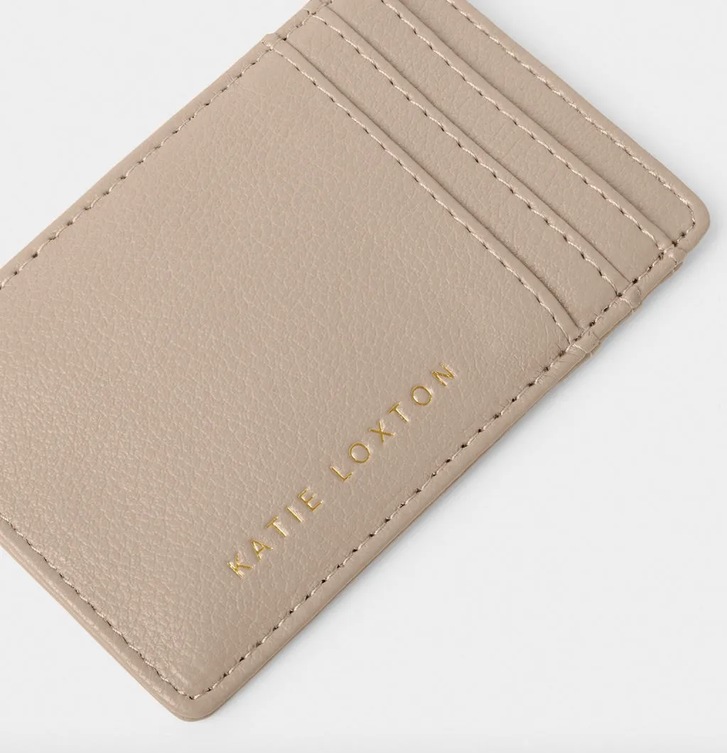 Katie Loxton Laila Card Holder-Light Taupe