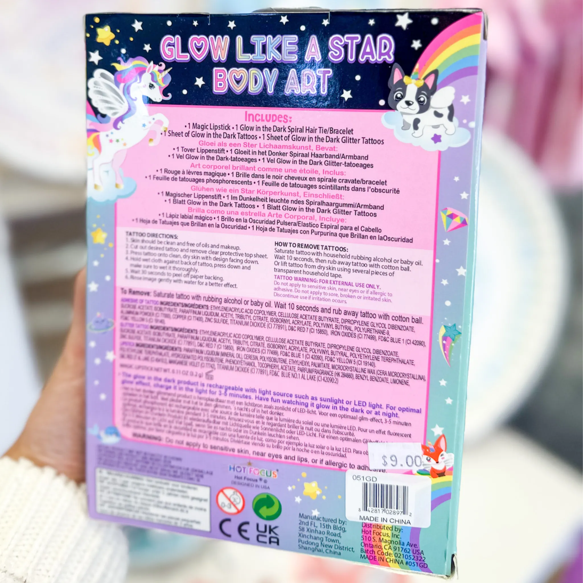 Kid Gifts | Glow Like A Star Body Art