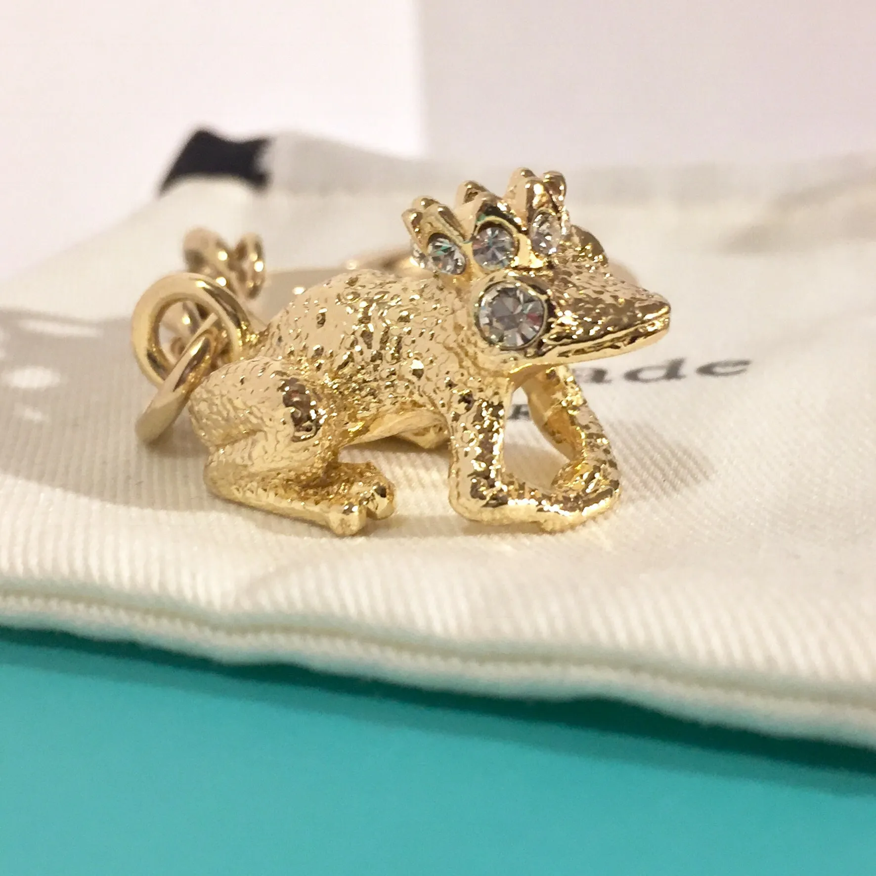 Kiss a Prince Frog Keychain