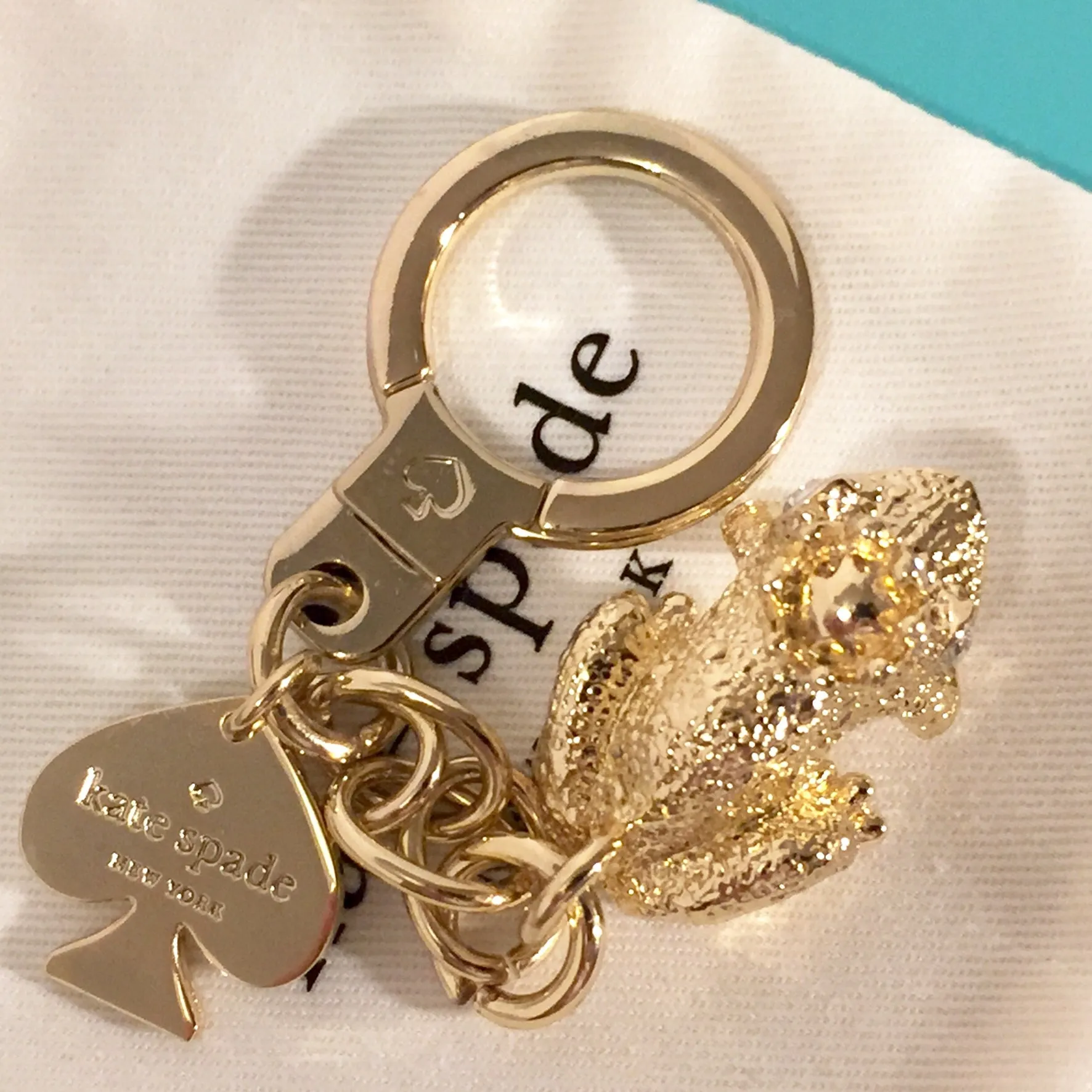 Kiss a Prince Frog Keychain