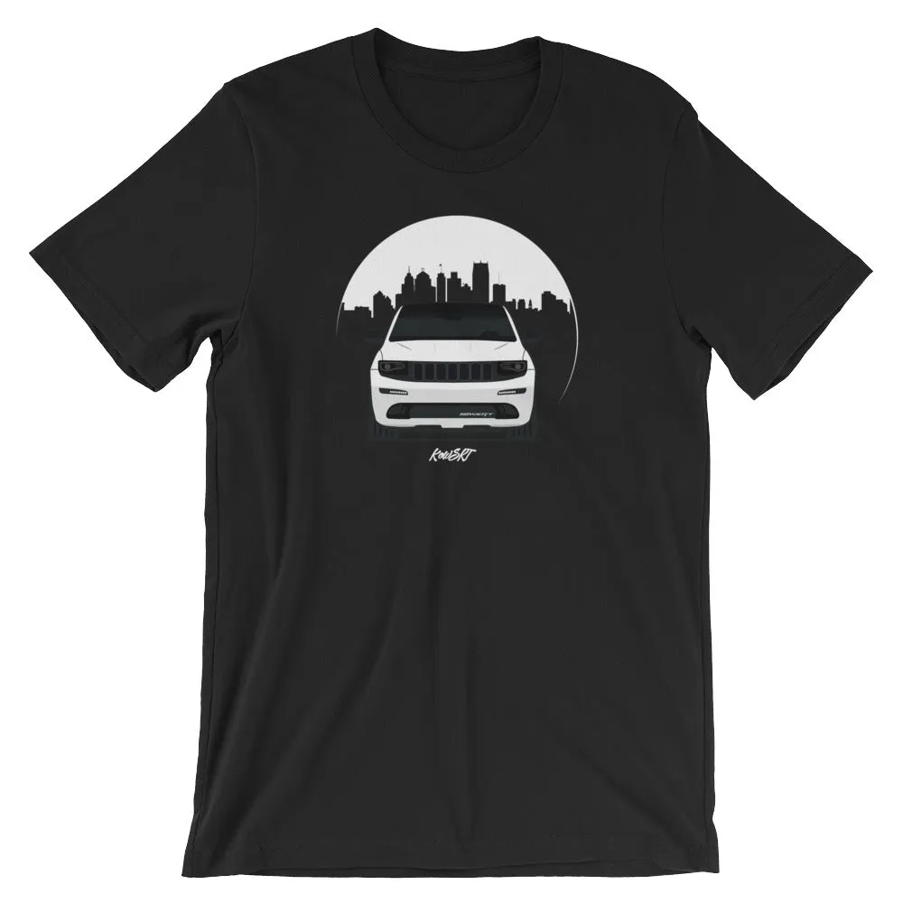 KOWSRT CITY (DAY-TIME SKY) SHORT-SLEEVE UNISEX T-SHIRT