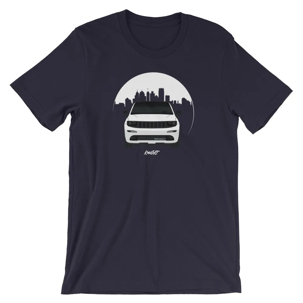 KOWSRT CITY (DAY-TIME SKY) SHORT-SLEEVE UNISEX T-SHIRT
