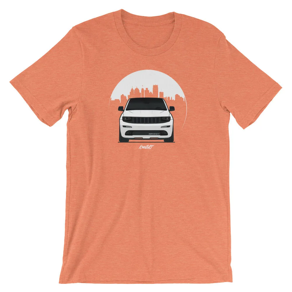 KOWSRT CITY (DAY-TIME SKY) SHORT-SLEEVE UNISEX T-SHIRT