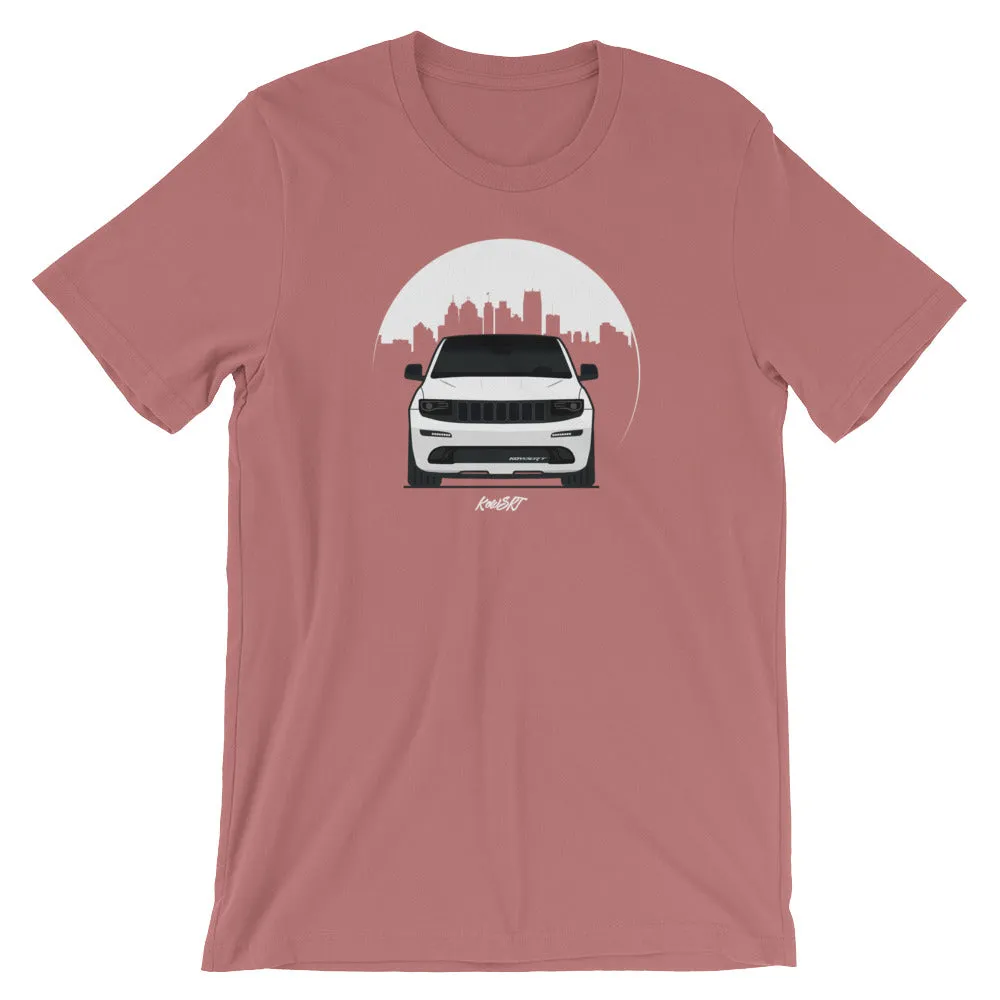 KOWSRT CITY (DAY-TIME SKY) SHORT-SLEEVE UNISEX T-SHIRT