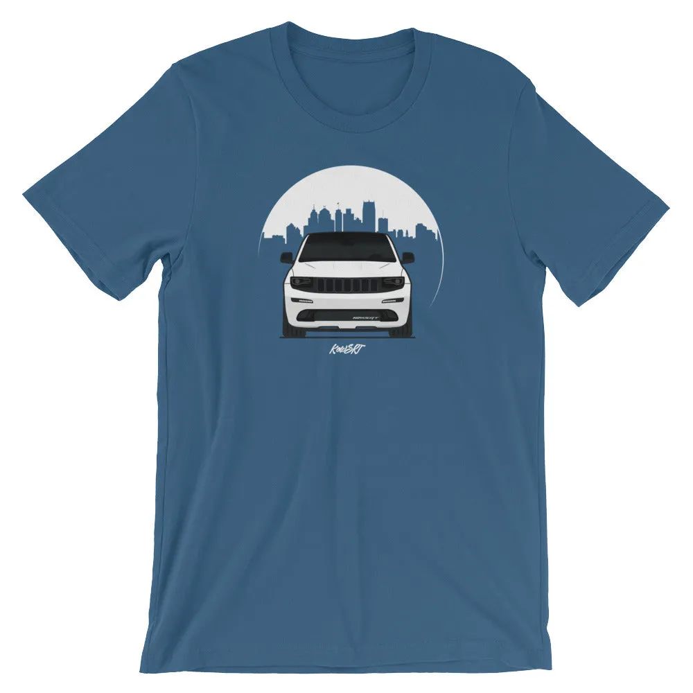 KOWSRT CITY (DAY-TIME SKY) SHORT-SLEEVE UNISEX T-SHIRT