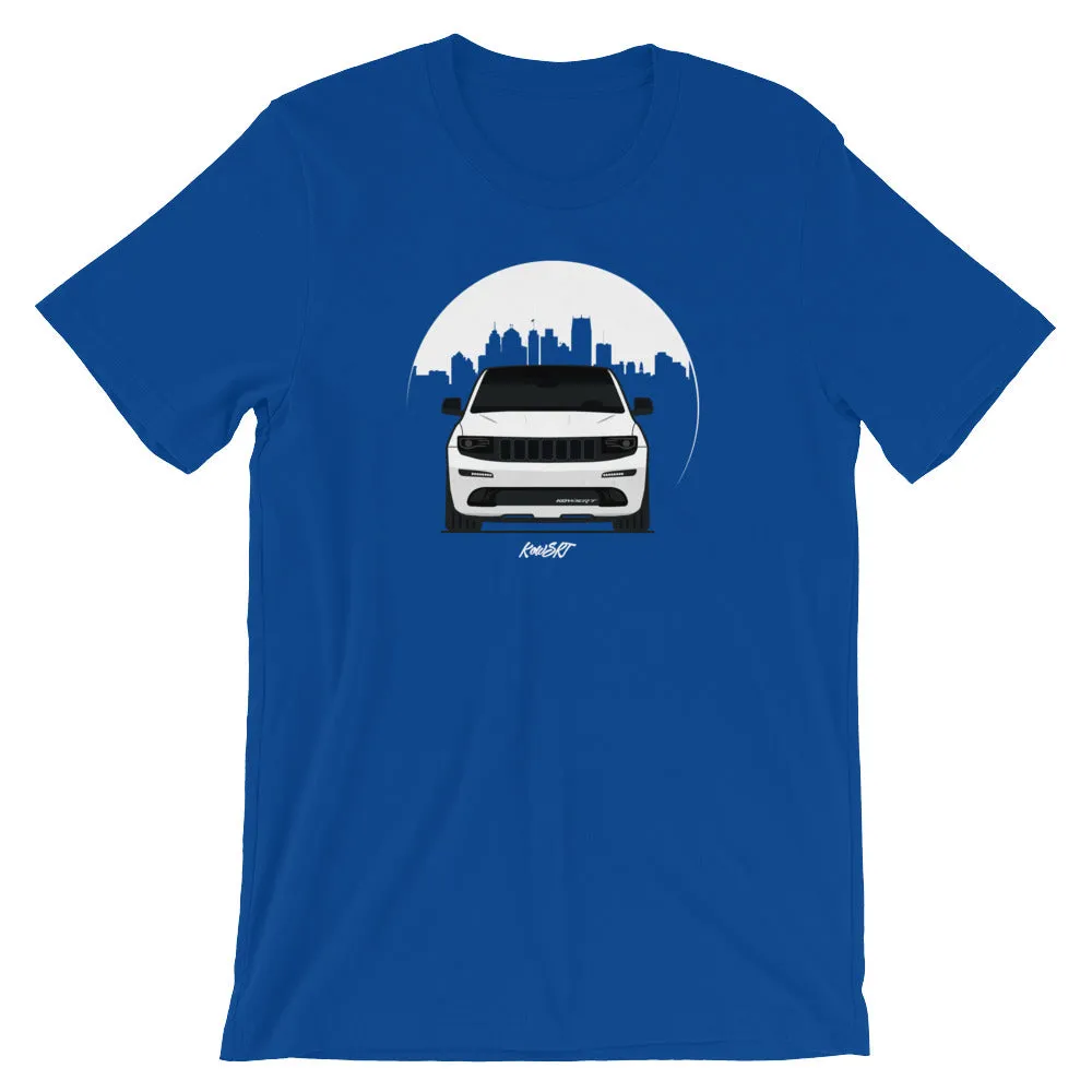 KOWSRT CITY (DAY-TIME SKY) SHORT-SLEEVE UNISEX T-SHIRT