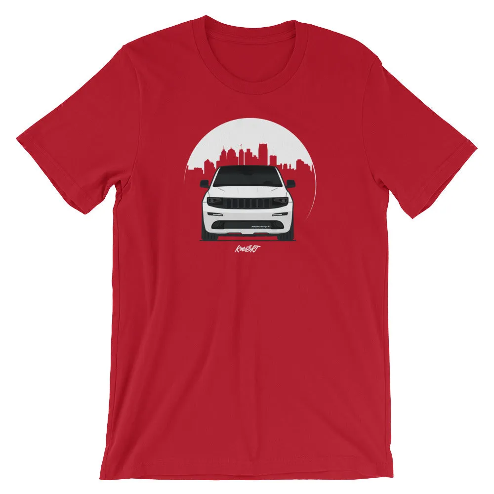 KOWSRT CITY (DAY-TIME SKY) SHORT-SLEEVE UNISEX T-SHIRT