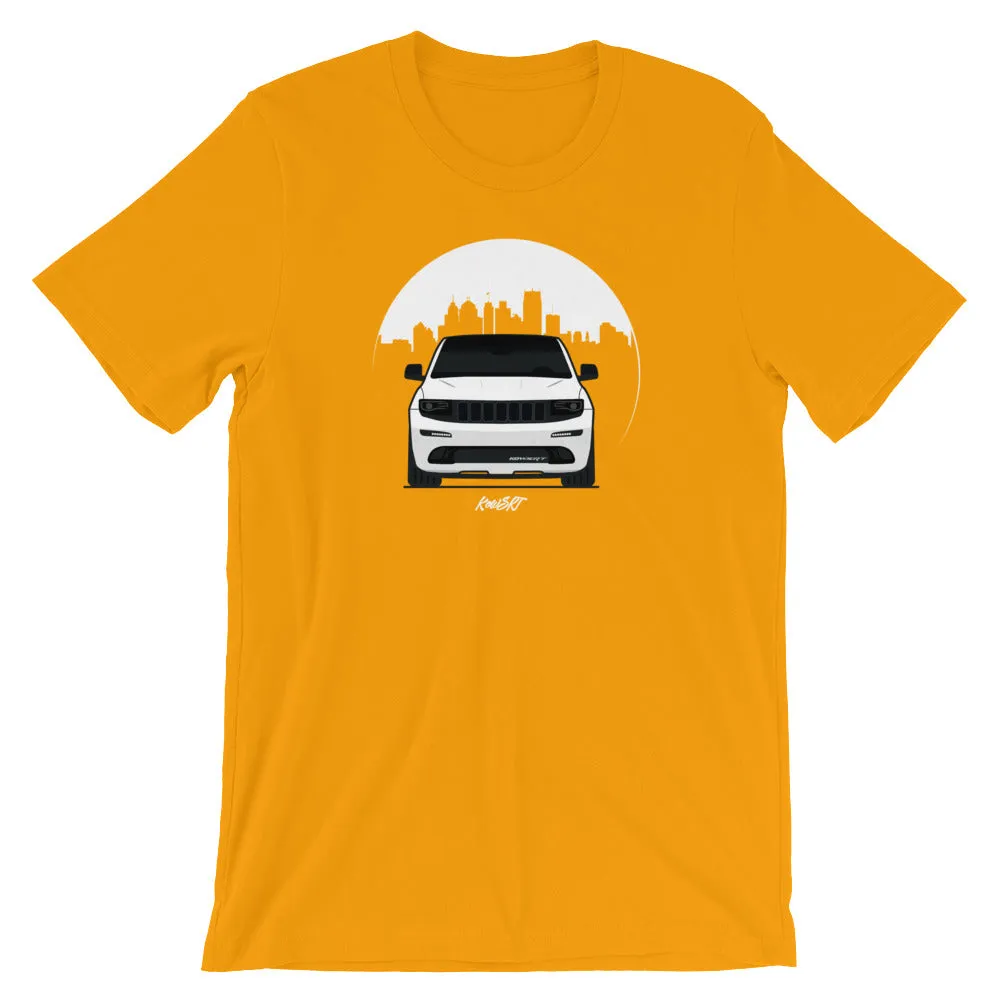 KOWSRT CITY (DAY-TIME SKY) SHORT-SLEEVE UNISEX T-SHIRT