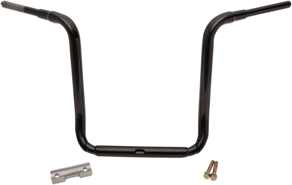LA Choppers LA-7322-14B 1-1/2in. Grande Touring Ape Hanger Handlebars - 14in. Rise - Gloss Black