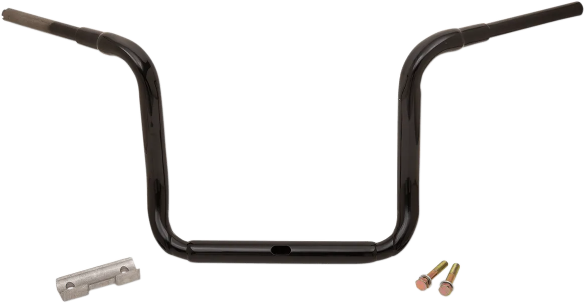 LA Choppers LA-7322-14B 1-1/2in. Grande Touring Ape Hanger Handlebars - 14in. Rise - Gloss Black