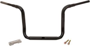 LA Choppers LA-7322-14B 1-1/2in. Grande Touring Ape Hanger Handlebars - 14in. Rise - Gloss Black
