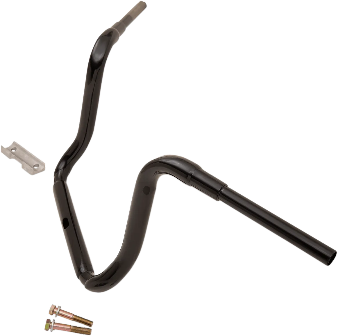 LA Choppers LA-7322-14B 1-1/2in. Grande Touring Ape Hanger Handlebars - 14in. Rise - Gloss Black