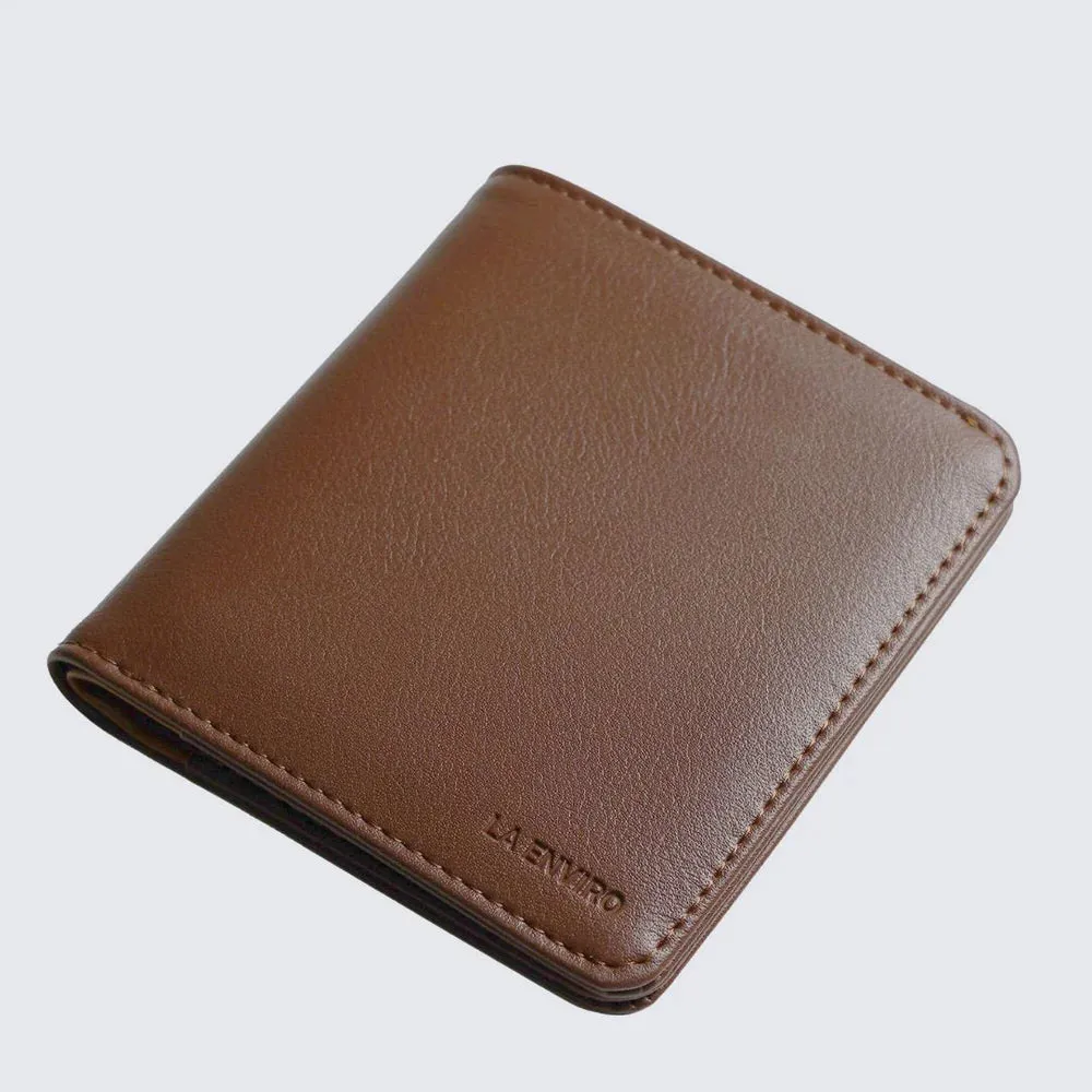 La Enviro Freo Wallet Vegan Leather Brown