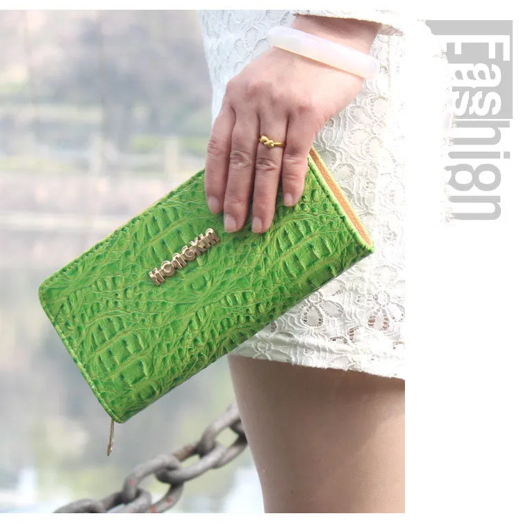 Ladies Large Capacity Single Zip Middle-aged Mother Dinner Bag Clutch Bag Pu Handbags Clutch Bag