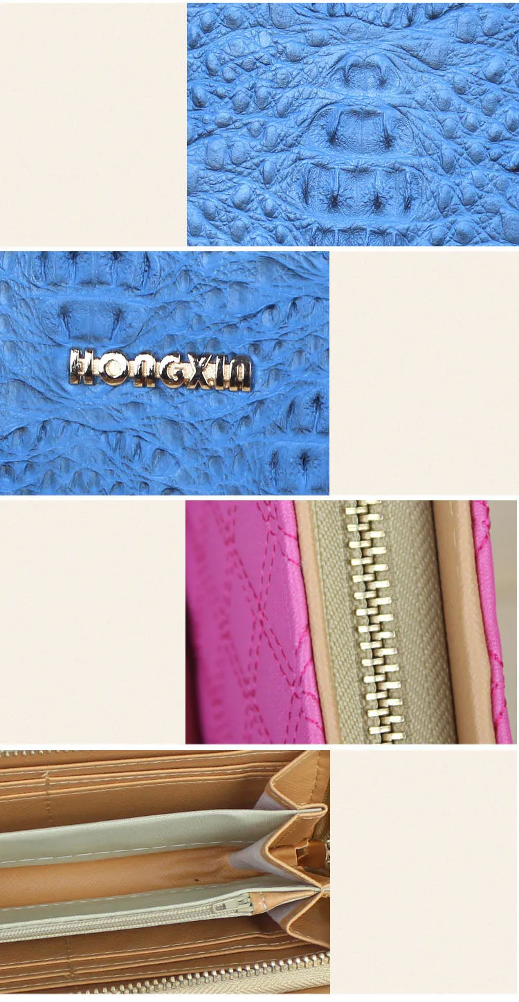 Ladies Large Capacity Single Zip Middle-aged Mother Dinner Bag Clutch Bag Pu Handbags Clutch Bag