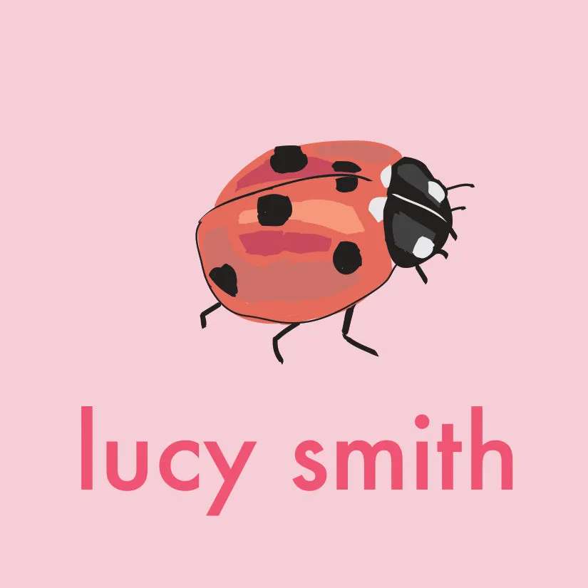 Lady Bug Bag Tag