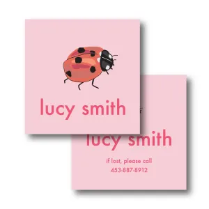 Lady Bug Bag Tag