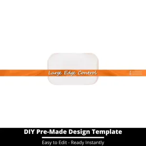 Large Edge Control Side Label Template 136