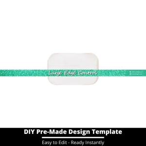 Large Edge Control Side Label Template 142