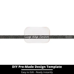 Large Edge Control Side Label Template 181