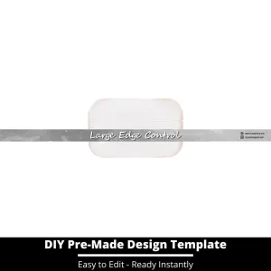 Large Edge Control Side Label Template 221
