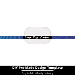 Large Edge Control Side Label Template 63
