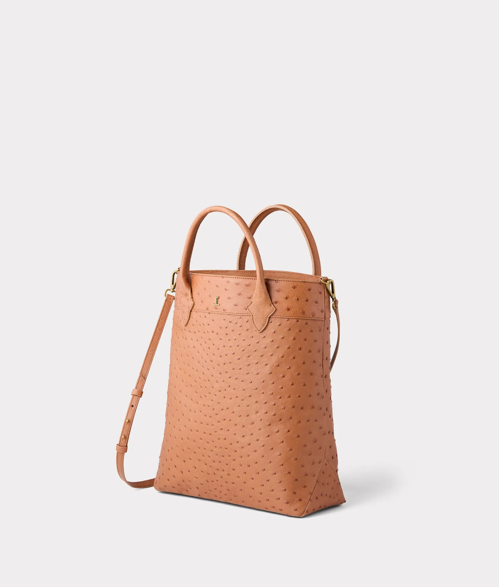 Large Lola Exotic Shopper :: Rum Tan