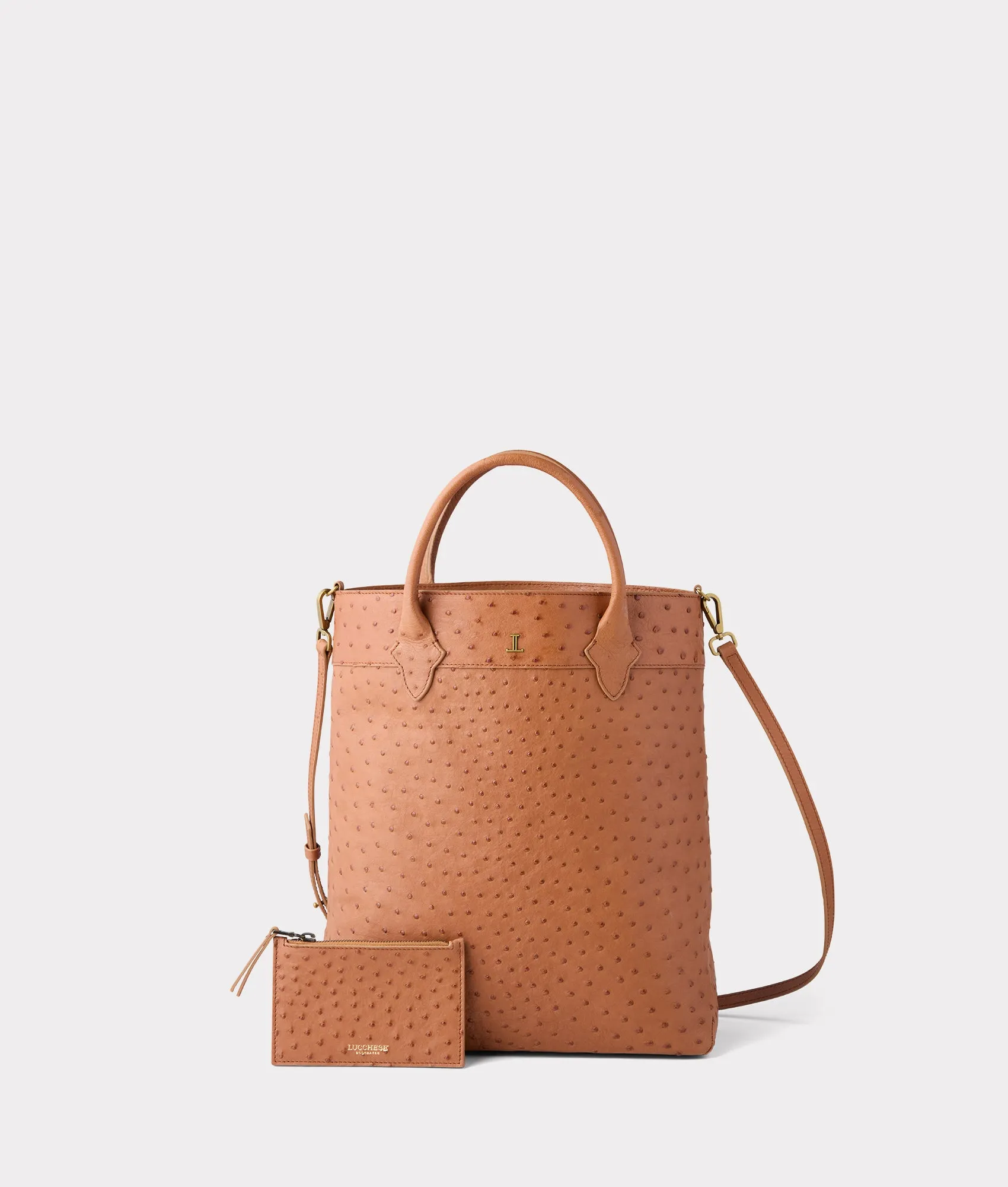 Large Lola Exotic Shopper :: Rum Tan