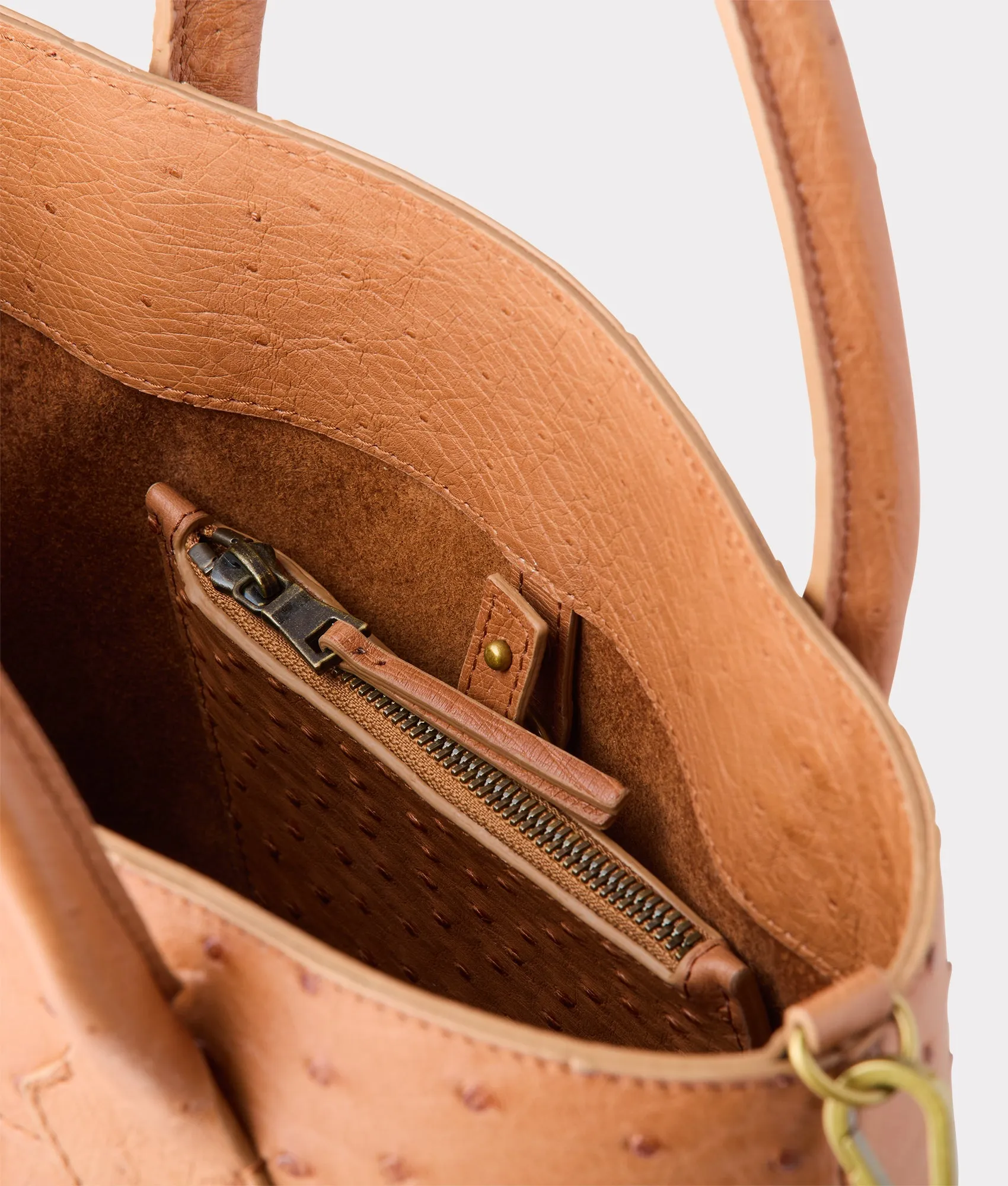 Large Lola Exotic Shopper :: Rum Tan