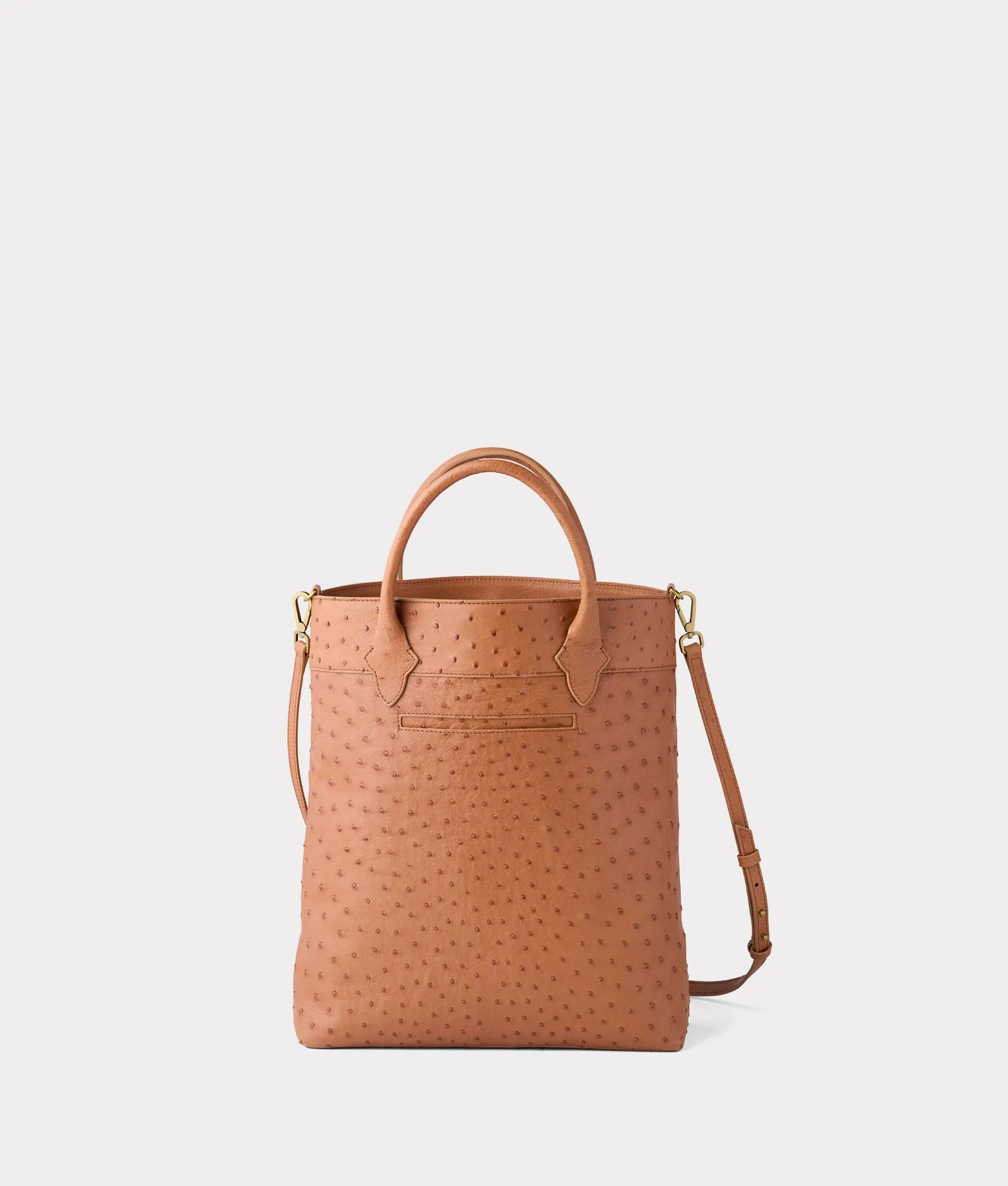 Large Lola Exotic Shopper :: Rum Tan