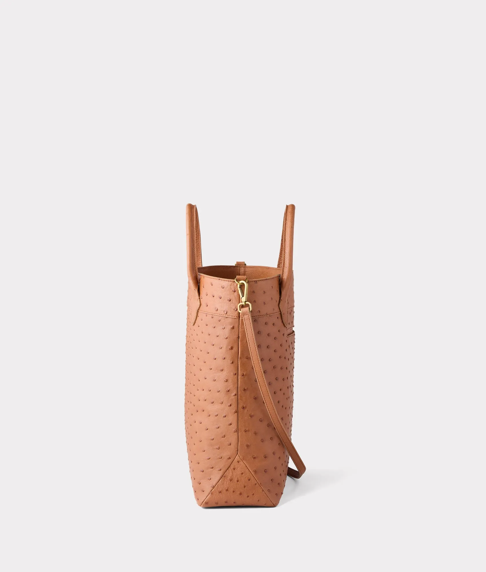 Large Lola Exotic Shopper :: Rum Tan