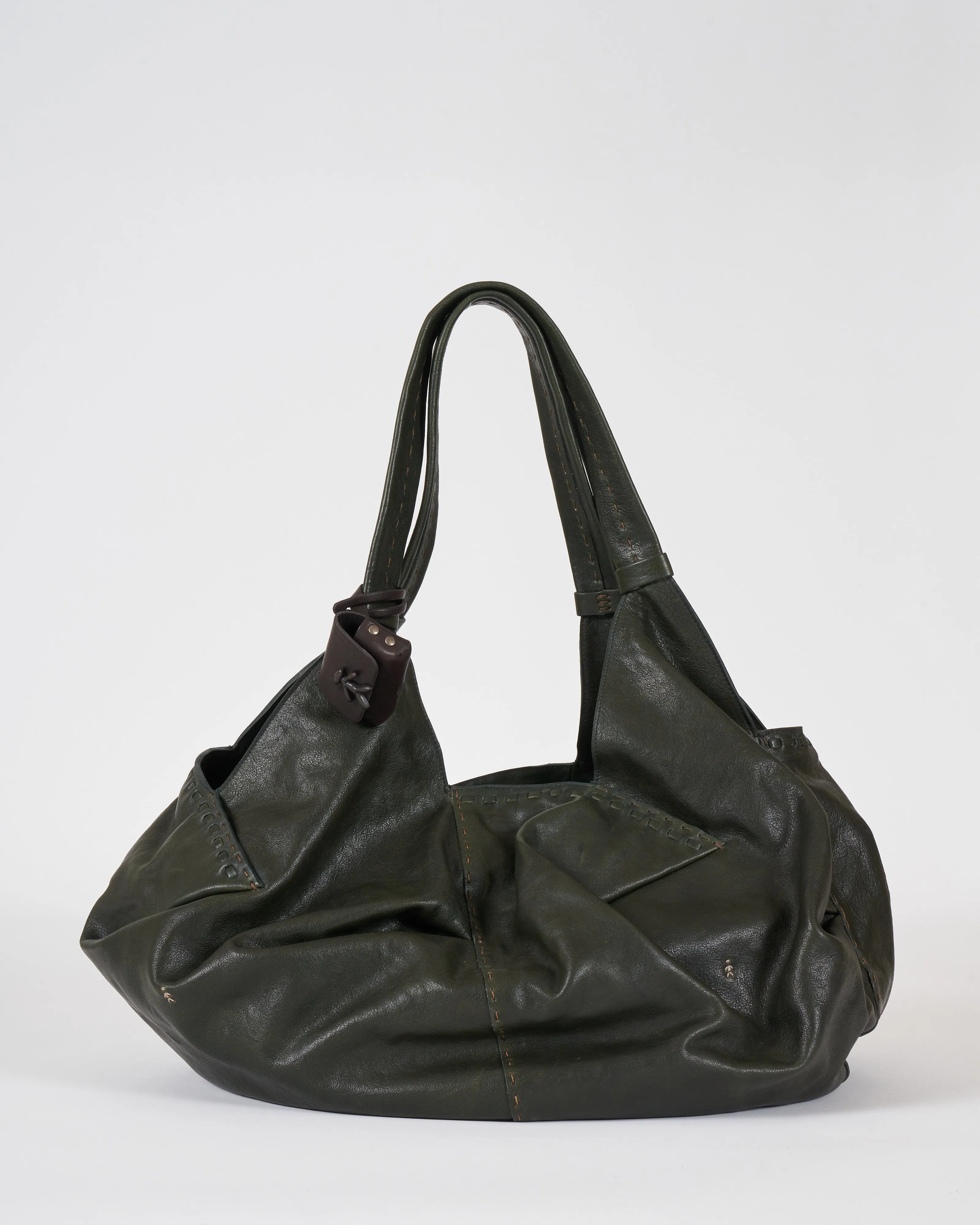 large shoulder bag - messico menta