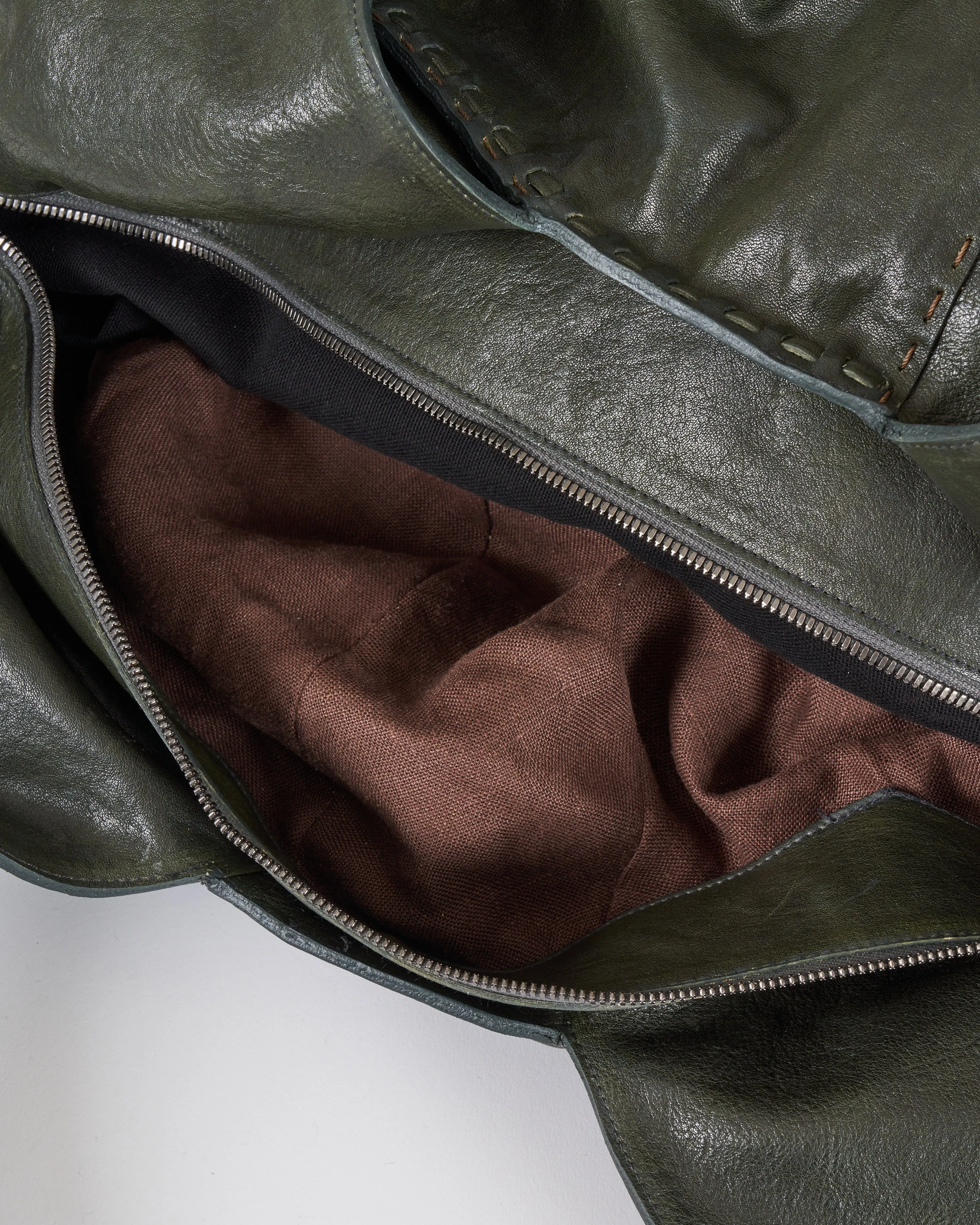 large shoulder bag - messico menta