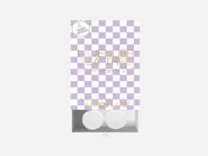 Lavender Tea Tree Check Steamer Fizzie Set