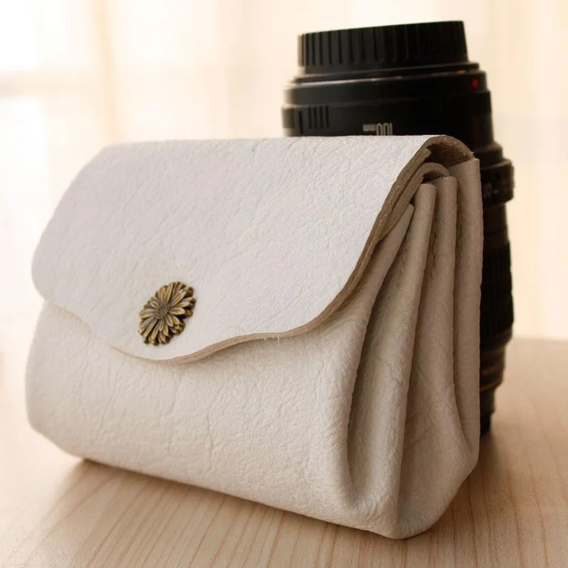 Leather Accordion Yellow Women Wallet HANDMADE PERSONALIZED Wallet