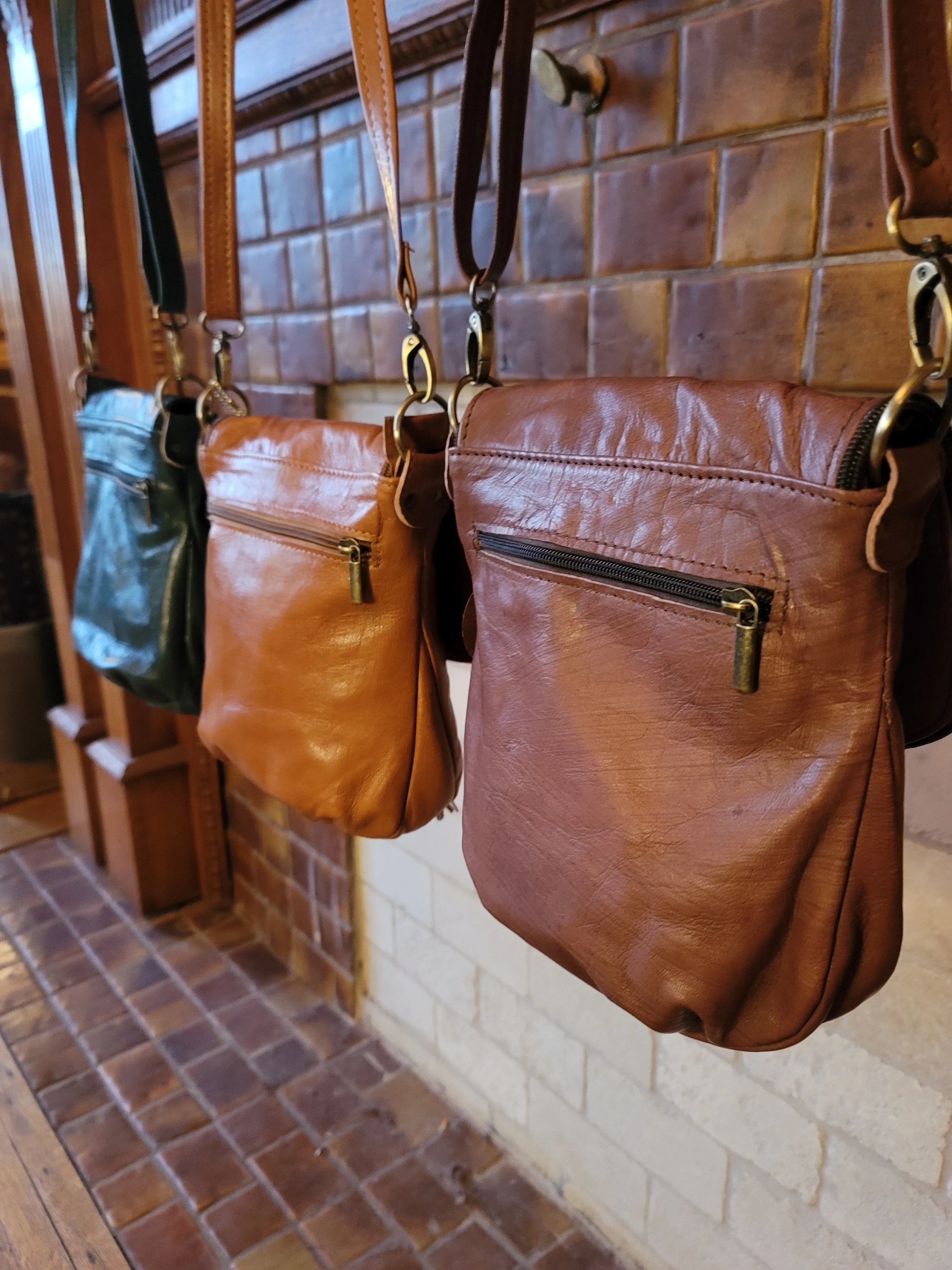 Leather Crossbody Bag