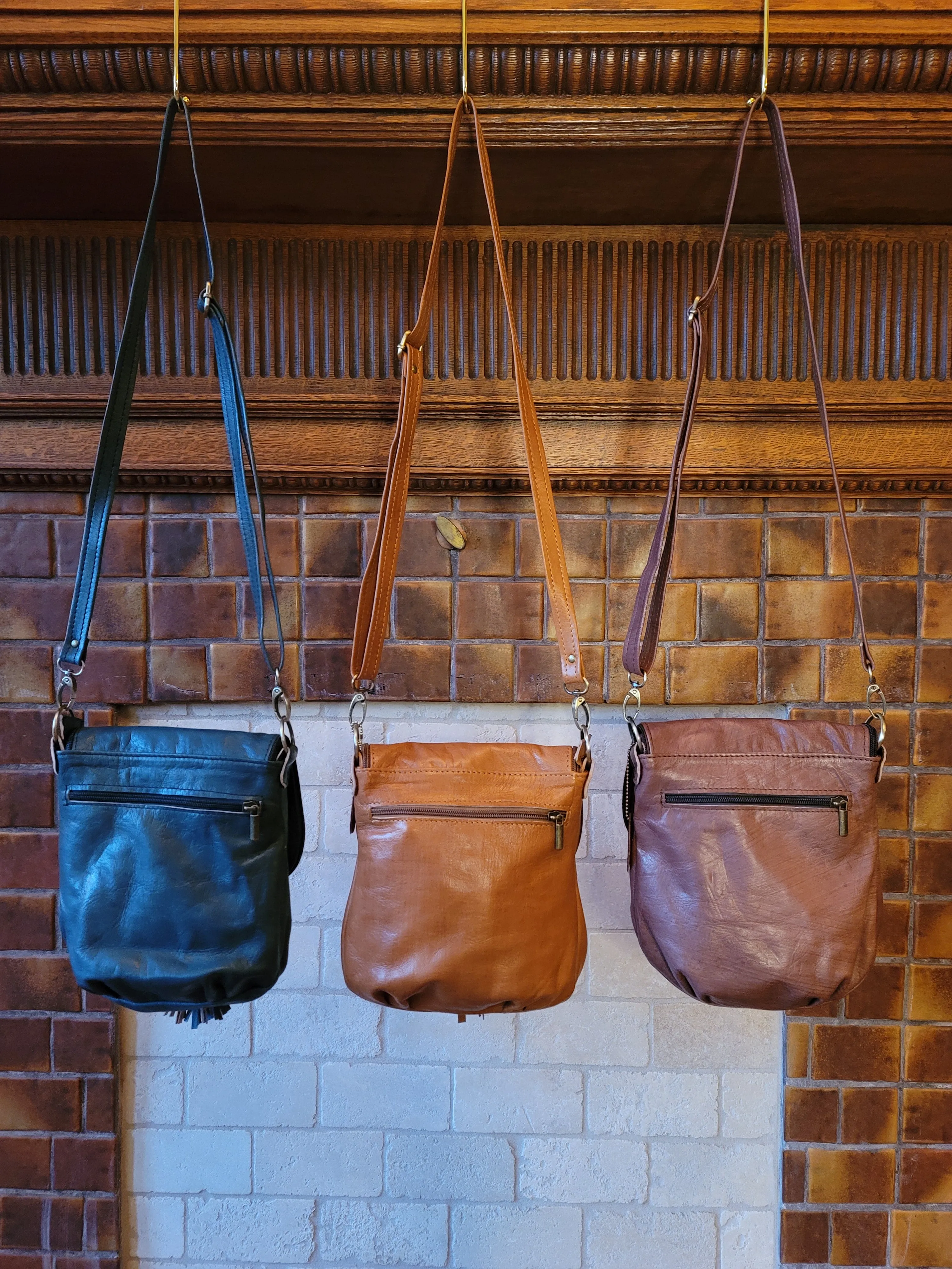 Leather Crossbody Bag