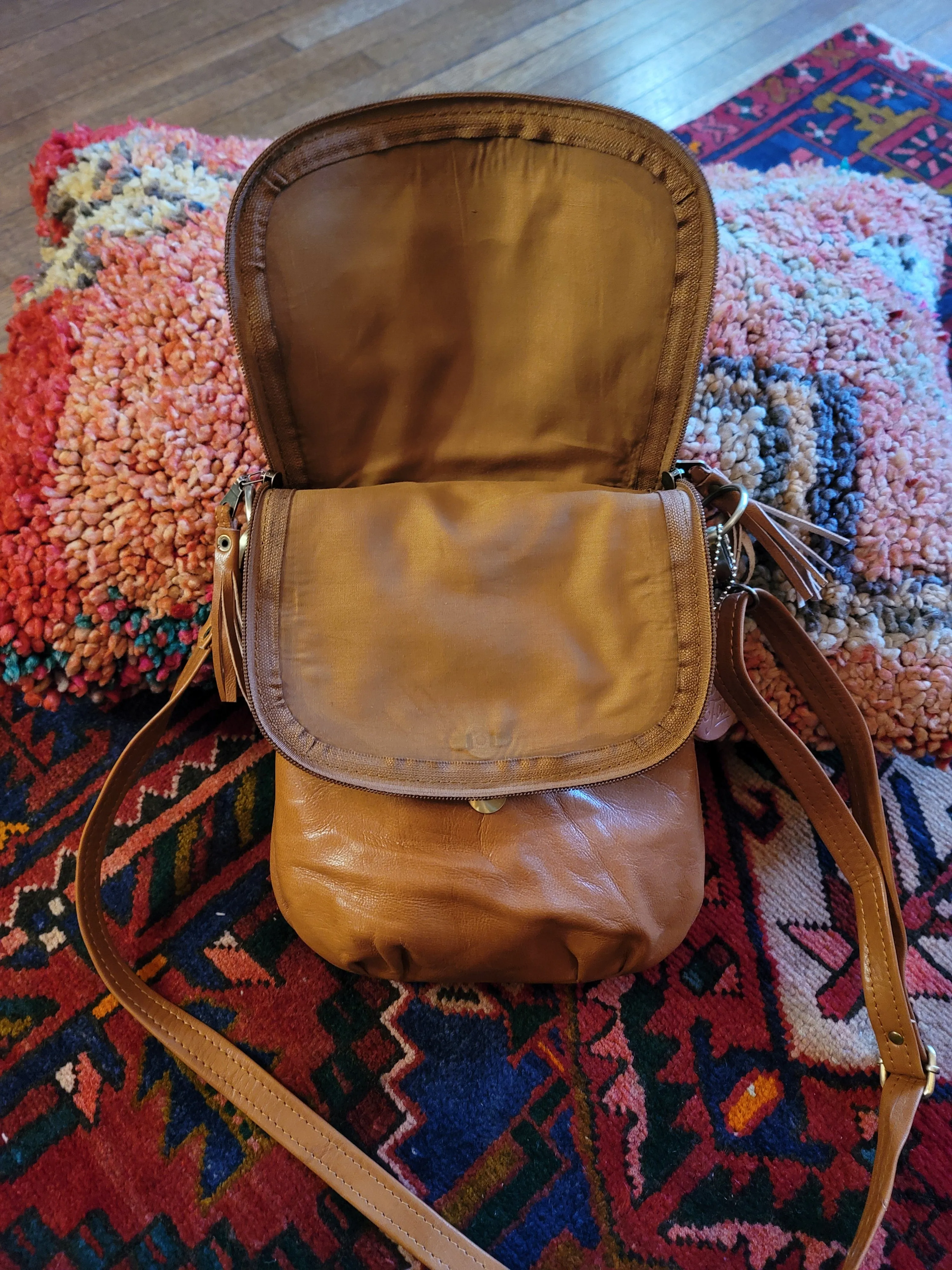 Leather Crossbody Bag