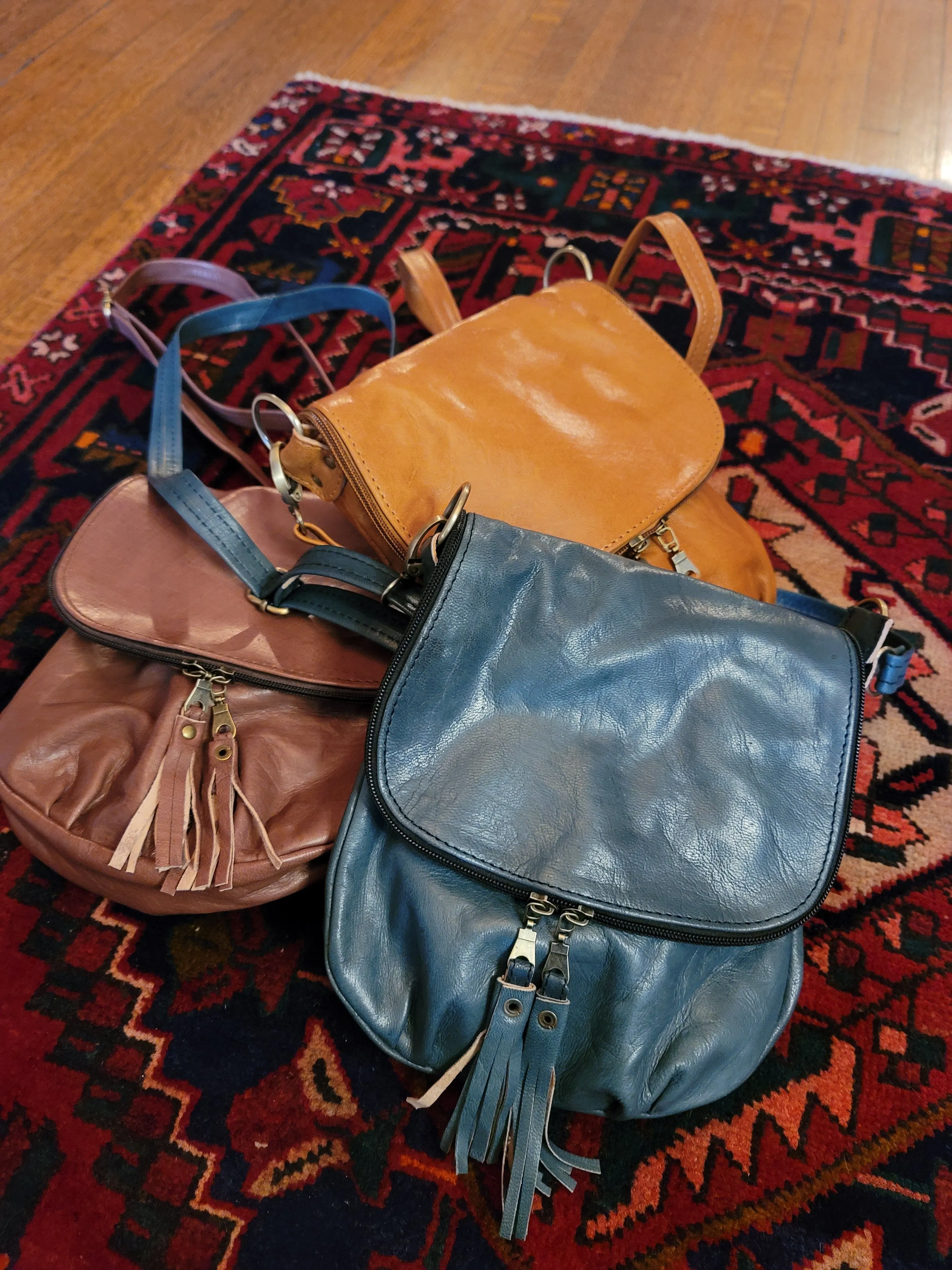 Leather Crossbody Bag