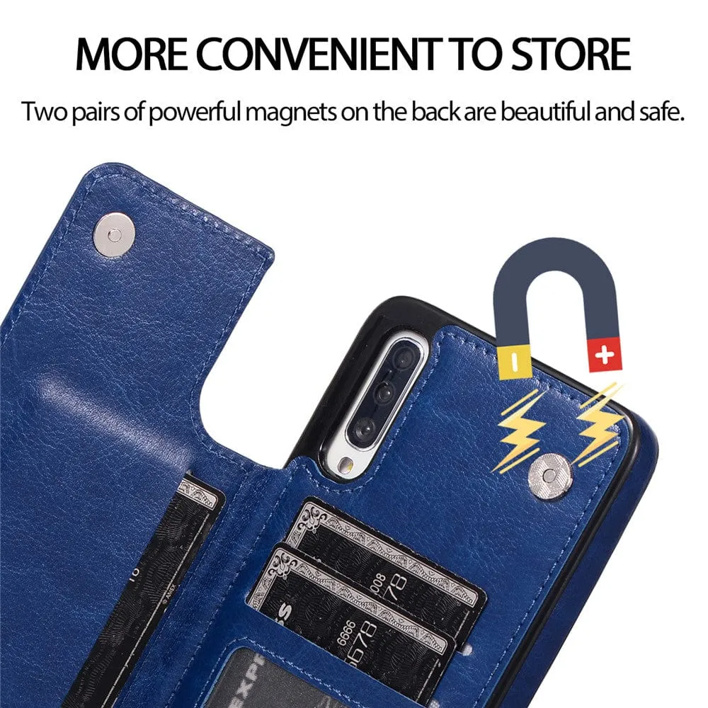 Leather Wallet Case For Samsung Galaxy A Series